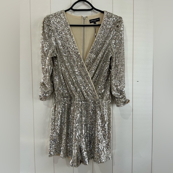 Generation Love NWT Allegra Sequin Romper size XSV-Neck...